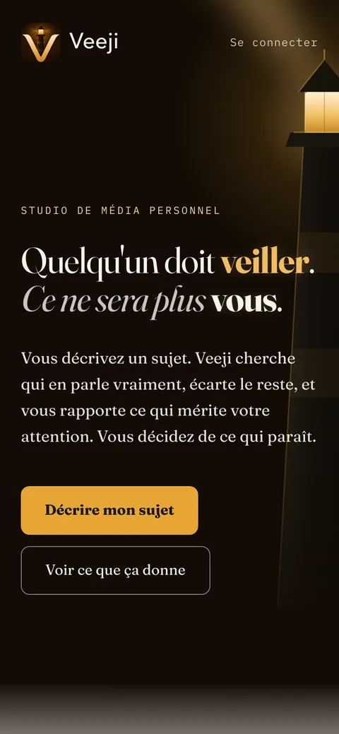 La même page sur téléphone.